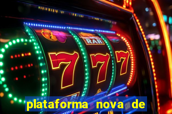 plataforma nova de 3 reais